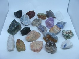 2350 Carats Rough Natural Raw Mixed Premium Tumble Stone Rocks Gem Crystal L1202 - £37.05 GBP