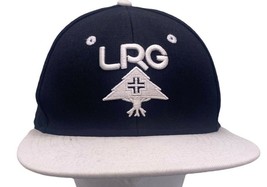 LRG Hat Cap True Heads  Snapback Adjustable Black Cream 7 Hole Hat Lid S... - £10.86 GBP