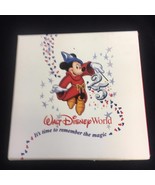 Walt Disney 1996 World 25th Anniversary Small Gift Box Mickey Mouse Sorc... - €7,67 EUR