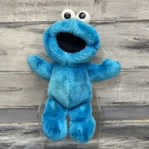 Sesame Street Tickle Me Cookie Monster 1996 Vintage Tyco 11" Plush Toy - $9.85