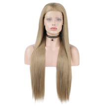 24&quot; Frontal Lace Long Straight Synthetic Wig - $80.00