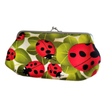 Kristine Accessories Ladybug Design Kiss Lock Wallet Clutch - £11.14 GBP