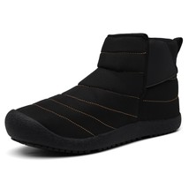 Boots for Men Free Shipping Fashion Winter Men Boots Pure Color Waterproof Non-s - £40.76 GBP