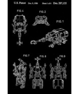 1986 - Bombshell - Insecticons - Transformers Robot - Patent Art Magnet - £9.58 GBP