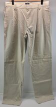V) Dockers D3 Men 34 x 34 Classic Fit Beige Tan Casual Cotton Pleated Pants - $14.84