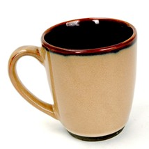 Sango Nova Brown Stoneware 10 oz Coffee Mug Cup - £9.34 GBP