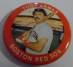 Tony Armas Boston Red Sox 1984 Button Fun Foods 24 Of 133 Outfield Baseball Pin - £7.28 GBP