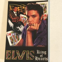 Elvis Presley Postcard Elvis King Of Hearts - £2.70 GBP