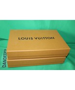 2 Louis Vuitton Classic Luxury Rectangle Magnetic Closure Empty Gift Boxes - £27.23 GBP