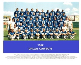 1962 DALLAS COWBOYS 8X10 TEAM PHOTO FOOTBALL PICTURE NFL - $4.94