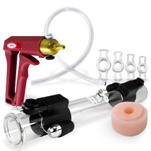 LeLuv Vibrating MAXI Penis Pump | Double-Ended Buddy Cylinder | 2 Donut, 8 Rings - £119.10 GBP+