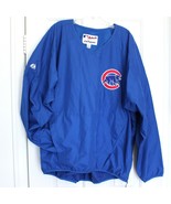 Chicago Cubs Majestic Authentic Collection Windbreaker Pullover Jacket S... - £22.02 GBP