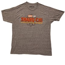 Marvel Shang-Chi &amp; The Legend Of The Ten Rings T-Shirt XL Gray Tee - $14.95