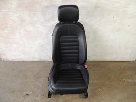 2013 Vw CC Black Leather Power Heated Seat Head Rest Assembly Factory Oem -732 - £306.44 GBP