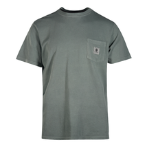 Element Men&#39;s T-Shirt Mineral Green Basic Pocket Tee S/S (S04) - £11.56 GBP