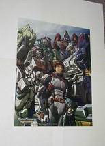 Transformers Poster #12 Kicker w Omnicons by Joe Ng Arcee Sky Blast Signal Flare - £10.35 GBP