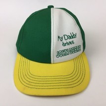 John Deere Kids Children My Daddy Drives John Deere Baseball Cap Hat Used - $9.90