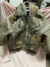 Carhartt Realtree Camo Child Jacket Size Extra Small - £38.66 GBP