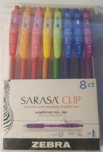 ZEBRA PEN CORPORATION Zebra SARASA Clip 8CT, Brights -Assorted Colors (L... - $12.86