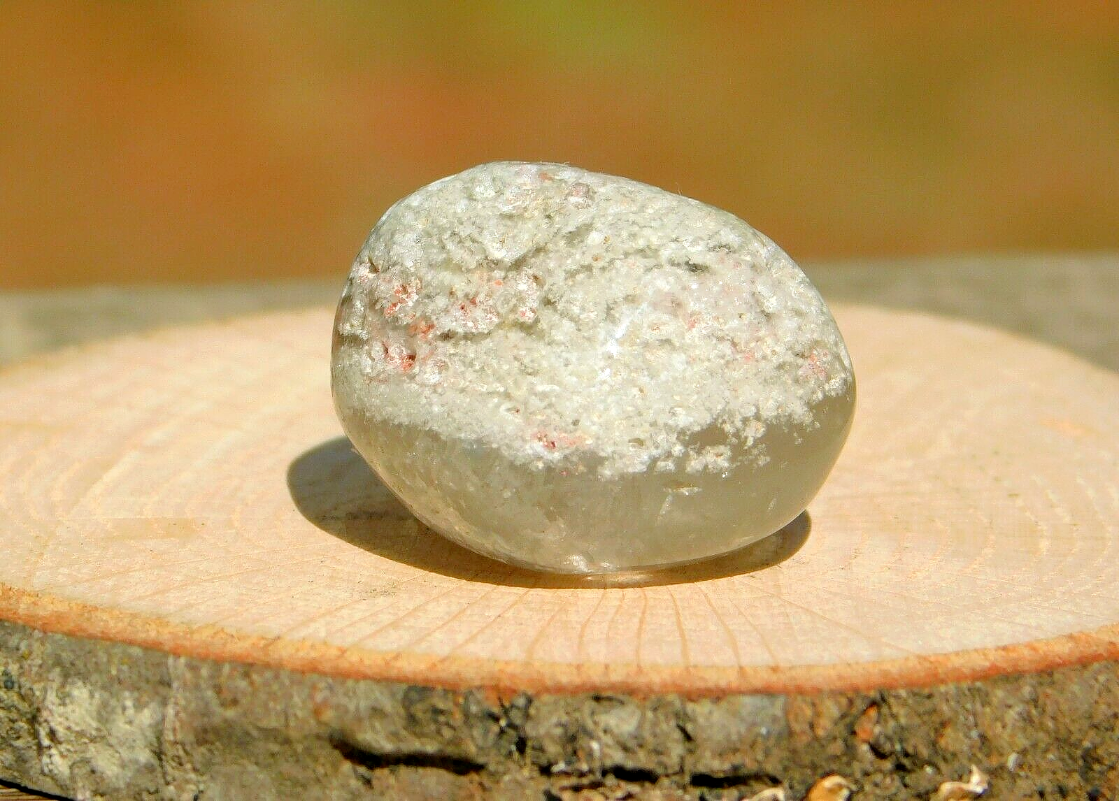 Lodolite Scenic World Clear Garden Quartz Crystal Shamanic Dreamstone Me... - $18.00
