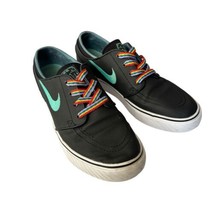 Nike SB Stefan Janoski Zoom Skateboarding Shoes Leather Rainbow Laces Size 6.5 - £19.98 GBP
