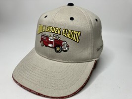 Fire Fighter Truck Hook &amp; Ladder Golf God Bless Hat Cap Clay County Nebraska - £15.39 GBP