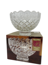 Crystal Clear Brussels Lead Crystal Serving Bowl - $14.24