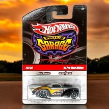 Hot Wheels Phil&#39;s Garage &#39;41 Pro Mod Willys Real Riders Diecast Metal Ch... - $19.34