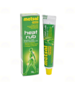 2 X Metsal Cream Heat Rub 50g For Pain From Joint &amp; Muscle Tension FREE ... - £31.37 GBP