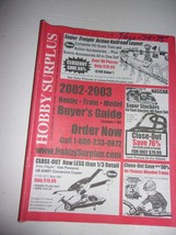 Hobby Surplus 2002-2003 Catalog - $5.00