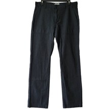 Goodfellow &amp; Co Classic Straight Leg Pants Mens 34x32 Black Deep Utility... - $6.30