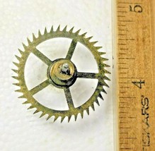 Old Mauthe Clock Movement Escape Wheel (See Pics to ID Movement) (K7057) - £20.45 GBP