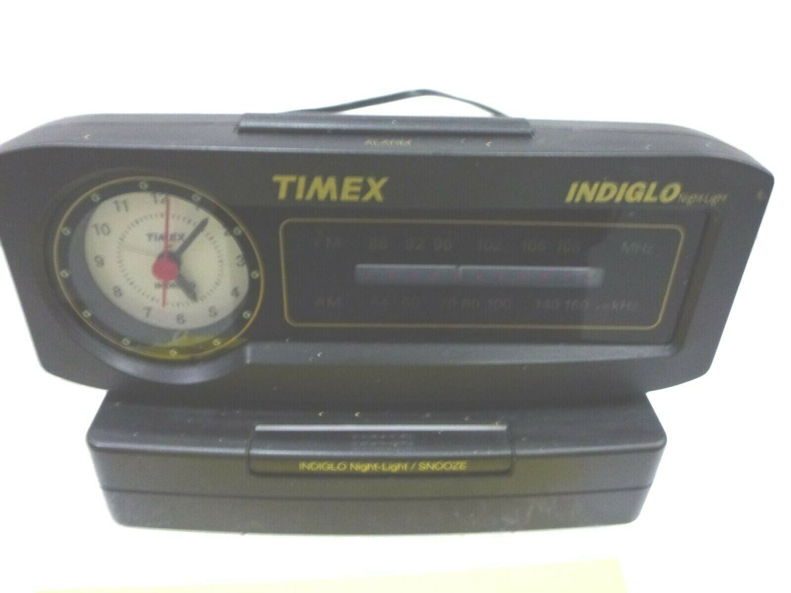 TIMEX Am/Fm Alarm Clock Radio Indiglo Night Light - $49.00