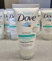 Baby Dove Sensitive Lotion 1 Oz Each, Fragrance Free Lot of 7 - £6.75 GBP