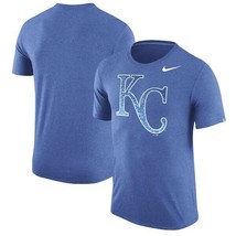 Kansas City Royals Mens Nike Tri-Blend Heathered T-Shirt - XL - NWT - £19.97 GBP