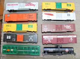 10 Lionel O Scale 6464 Boxcar Shells &amp; Stock &amp; Tankcar Shell w/ Frames - $49.99