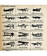 1949 Aviation National Championship Model Airplane Contestants Article P... - $28.49