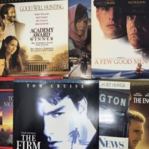 Lot of 7 Laserdisc TOM CRUISE The Firm A Few Good Men Good Will Hunting - £28.31 GBP