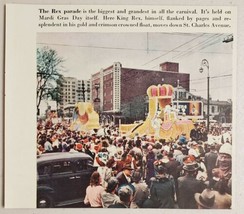 1940&#39;s Lot of 4(Four) Magazine Photos Mardi Gras Costumes, Parade New Or... - $11.68