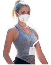 Portable Rechargeable Electrical Air Purifying Respirator with HEPA Filt... - £44.55 GBP