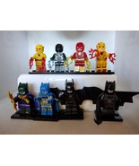 Flash Movie Custom Designed Minifigures Set of 8 - £21.94 GBP