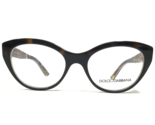 Dolce &amp; Gabbana Eyeglasses Frames DG3246 3037 Tortoise Cat Eye 51-18-140 - $130.68