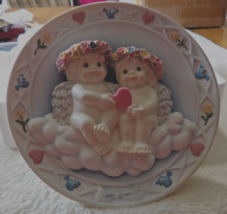The Hamilton Collection &quot;Sharing Hearts&quot; from Dreamsicles Plate Collection 1996 - £7.86 GBP