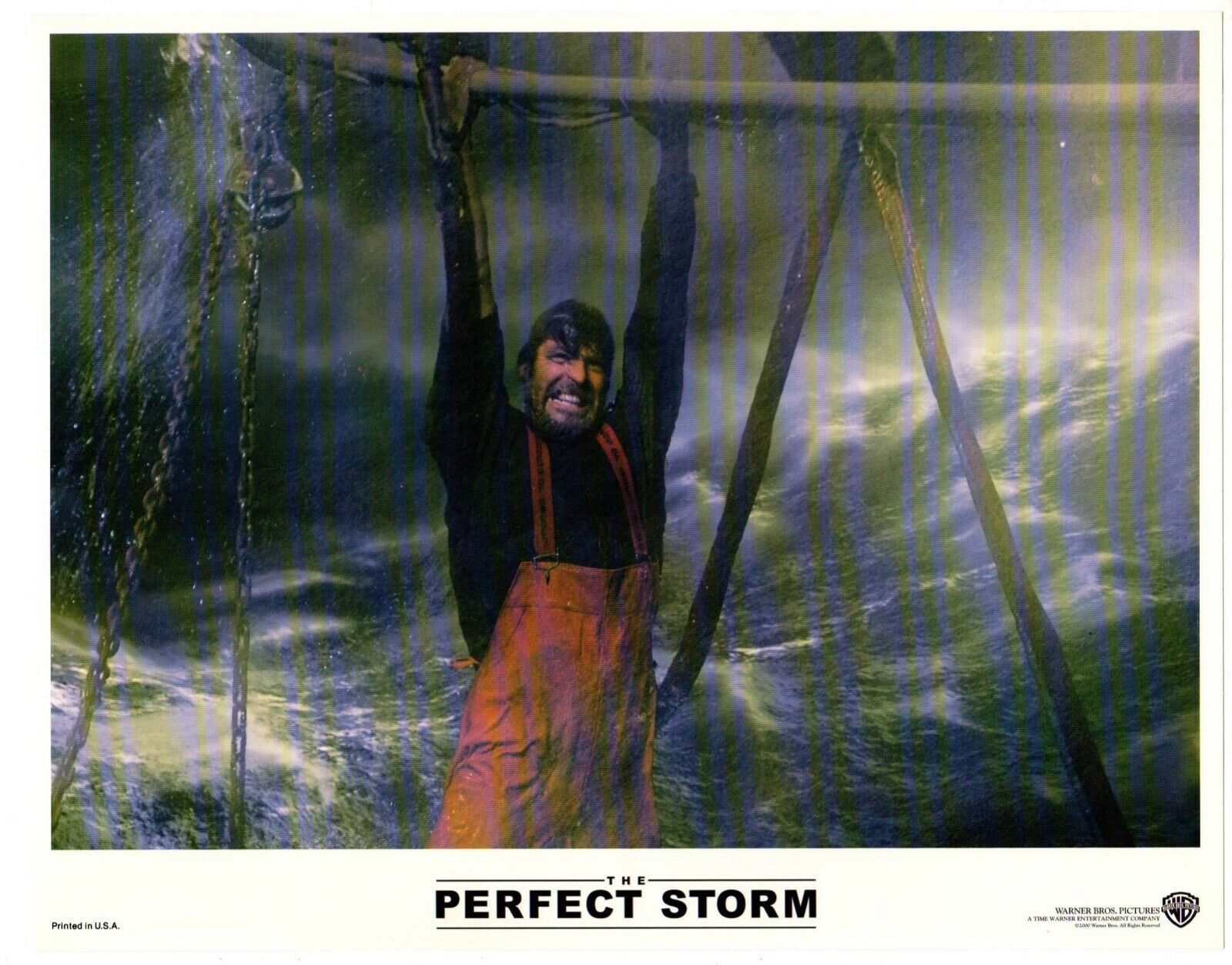 *Wolfgang Petersen&#39;s THE PERFECT STORM (2000) George Clooney Hangs on fo... - $50.00