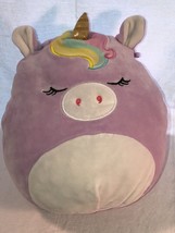 Silva Purple Rainbow Unicorn Squishmallow Plush USA Kellytoys - £19.97 GBP