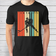 Classic Vintage Retro Hockey Dad Funny Tshirt - Perfect Father&#39;s Day - P... - £15.68 GBP