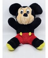 Walt Disney Productions Mickey Mouse Plush Vintage Stuffed Animal Taiwan - $330.31 MXN