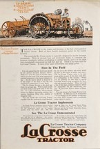 1919? Print Ad La Crosse Kerosene Burning Tractors 12-24 HP La Crosse,Wisconsin - £18.22 GBP