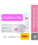 HYALO4 Skin Cream 6 boxes x 25g For Wounds, Ulcers, Sores, Irritation- D... - £117.60 GBP