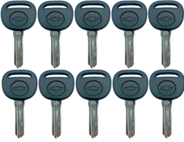 NEW 10 Chevrolet B111 (Circle+) Transponder Keys 46 chip TOP Quality USA Seller - £41.08 GBP